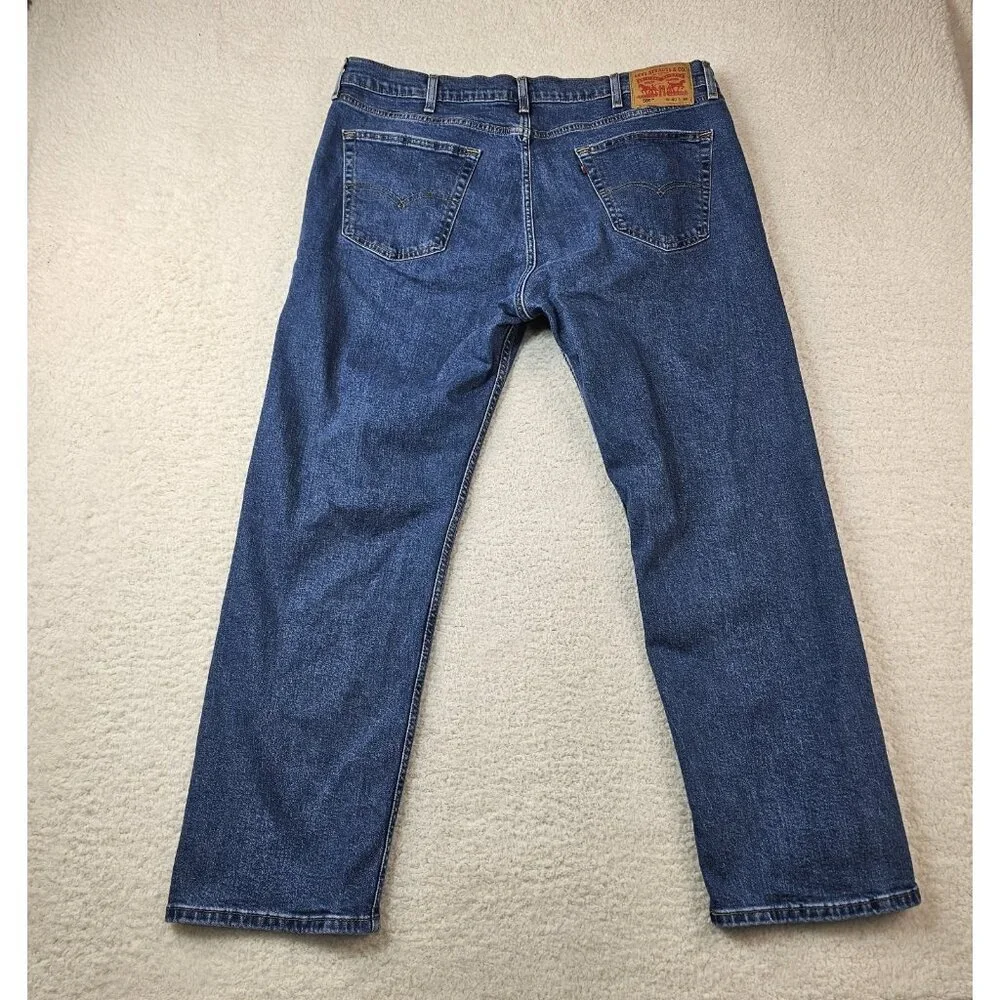 Levi's 505 Jeans Mens 40x30 Blue Denim Straight Leg Relaxed Fit Dadcore Normcore
